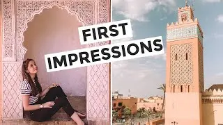 FIRST DAY IN MARRAKESH – Moroccan Riad, Food & Medina