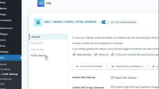 Seo WordPress - Create XML & HTML Sitemap for Google and Visitor