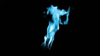 Blue Fire Background (overlay)
