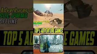 Top 5 Best Adventure Games For Android Tamil #shorts