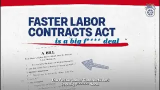 The Faster Labor Contracts Act Stops Corporate Corruption