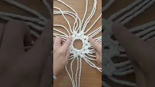 cestinha de p&aacute;scoa em macram&ecirc;