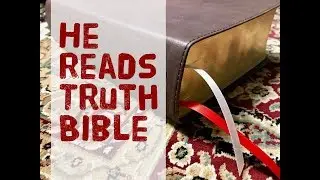 CSB He Reads Truth Bible Review Brown Genuine Leather