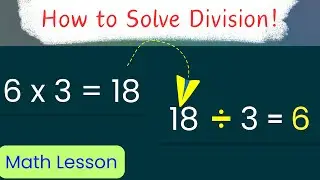 Division Method #4: Times Tables/ Multiplication (No Remainder)