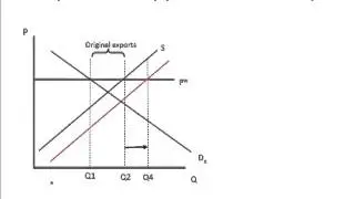 Production subsidy in export market