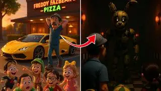 El CHAVO DEL 8 en FNAF: La HISTORIA COMPLETA 😱🎥 (Don Ramón vs SPRINGTRAP)
