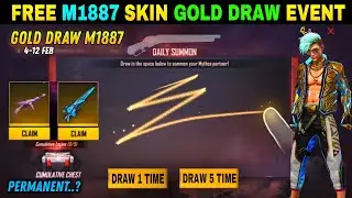 FREE M1887 SKIN IN GOLD DRAW EVENT | SQUAD BEATZ EVENT 2022 | GOLD DRAW EVENT | FREE FIRE NEW EVENT