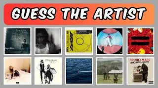 Guess the artist by the album cover | Music Quiz Part 2