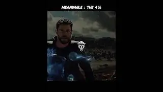 meanwhile the 4% superhero #marvel #avengers #shorts #thor #captainamerica #loki ##vairalvideo