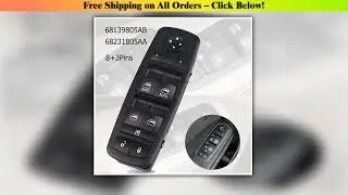 68231805AA For Dodge Charger Chrysler 200 300 DualAutomatic Electric Master Power Window Switch