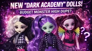 What are THESE? NEW Dark Academy Dolls! Monster High Knock Offs? 🦇💀