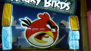 Coin Operated Angry Birds Whacker Amusement Arcade Machine