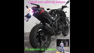 Comet com abas de tanque, de Cordeiro à Limeira, com direito a fechada no trânsito.