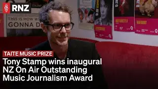 Tony Stamp wins Outstanding Music Journalism Award at the Taite Music Prize ceremony | RNZ