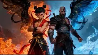 Nezha &times; Kratos &ndash; &ldquo;Lotus and The Chains&rdquo; | Epic Cinematic MV (Fire &times; Frost God Battle)#Nezha#Kratos