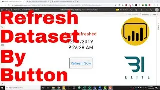 Power BI - Refresh Dataset by Button with Power Automate
