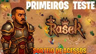 Primeiro Test OFICIAL DO RASEK - SORTEIOS !!?   #rasek #mmorpg