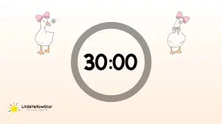 Cute Silly Goose Timer for Kids &ndash; 30 Minute Countdown with Music | Lofi Classroom Timers