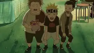 Naruto use sexy jutsu on Iruka Sensei. - Naruto first friend.
