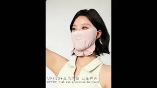 MDOG Breathable Ice Silk Sun Protective Cycling Face Mask UPF 200+