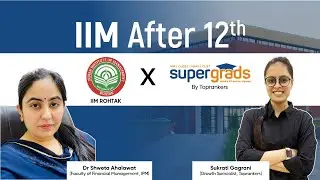 IIM Rohtak Dignitaries on IPM Program | Live Webinar on IPM Program | IIM Dignitaries on SuperGrads