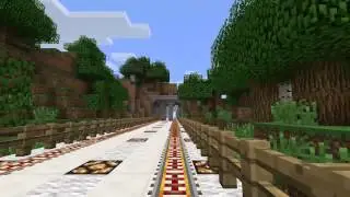 MRT Zephyr Line Timelapse (Minecraft 1.7.10)