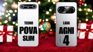 Tecno Pova Slim 5G vs Lava Agni 4 5G⚡⚡ | Full Mobile Specs Compare Video @Thepmtech