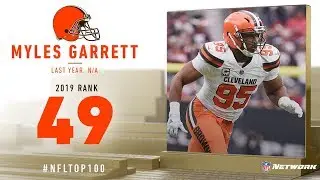#49: Myles Garrett (DE, Browns) | Top 100 Players of 2019 | NFL