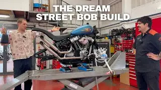 The Harley Davidson Street Bob Build Update | It's Nearly Here