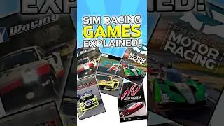 All Sim Racing Titles Explained in 60-Seconds