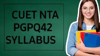 Cuet Nta Political Science syllabus for PG (2022)