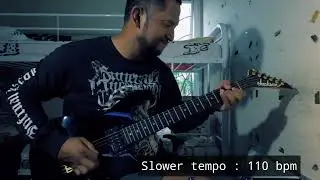 THE ZENITH PASSAGE - Fleshbound Reliquary || main riff guitar cover