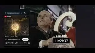 Ball drop to 2000 and 2001 times square