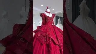 red gown #explorepage #shortsfeed