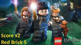 LEGO Harry Potter Years 1-4 - Score x2 - Red Brick 5