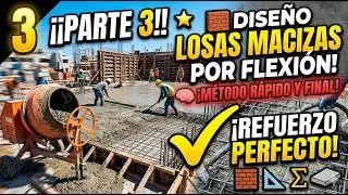 🧱 Diseño de Losas Macizas por Flexión – Parte 3 📐✅