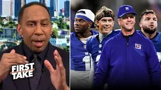 FIRST TAKE | Giants are Playoffs team with John Harbaugh coach Jaxson Dart - Stephen A. Smith