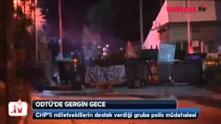 ODTU'de Gergin Gece