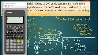 A soil sample has an initial volume of 200 cubic centimeters (cm3) and ......... Loksewa| Koshi |7th