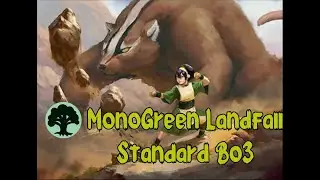 MonoGreen Landfall Standard Avatar Bo3 | Gameplay en Espa&ntilde;ol Mtg Arena