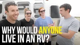 CAMPING ON THE BEACH IN OUR AIRSTREAM RV