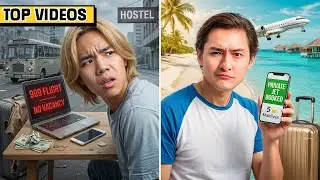 Types of Broke vs Rich Vacation Plans | JianHao Tan