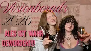 NYE VLOG!! making vision boards (ALLES IST WAHR GEWORDEN!!!)