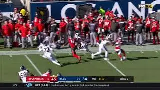 Marcus Peters' crazy Pick-Six against the Buccaneers!