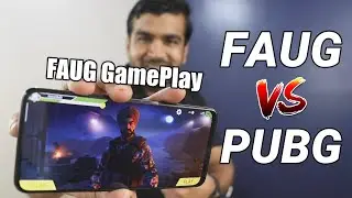 FAUG Game Official Download !! How To Play FAUG and Comparision vs PUBG !!