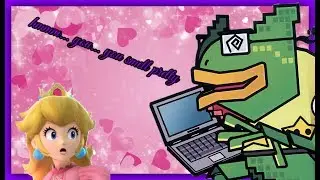 DATING in a MARIO game.