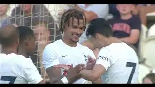Dele Alli scores against Colchester in Pre-Season