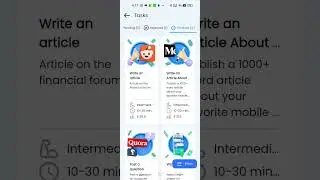 How you can make money through paid work app / review 