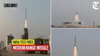 India test-fires medium-range missile off Odisha coast