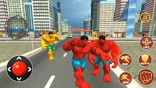 Red Monster Hulk Vs Green Monster Vs Yellow Monster Vs Hulk Robot | Monster Robot Rescue GamePlay